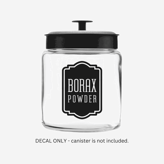 Borax Powder Decal