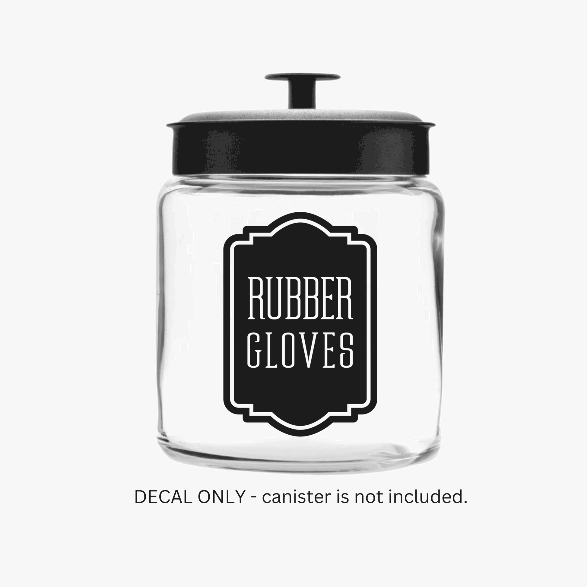 Rubber Gloves Decal