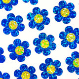 Blue Daisy Sticker Set