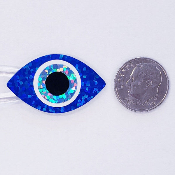 Blue Evil Eye Stickers