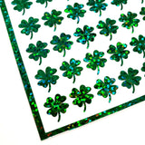 St. Patrick's Day Lucky Clover Stickers, set of 104.