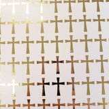 Gold Cross Stickers