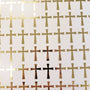 Gold Cross Stickers