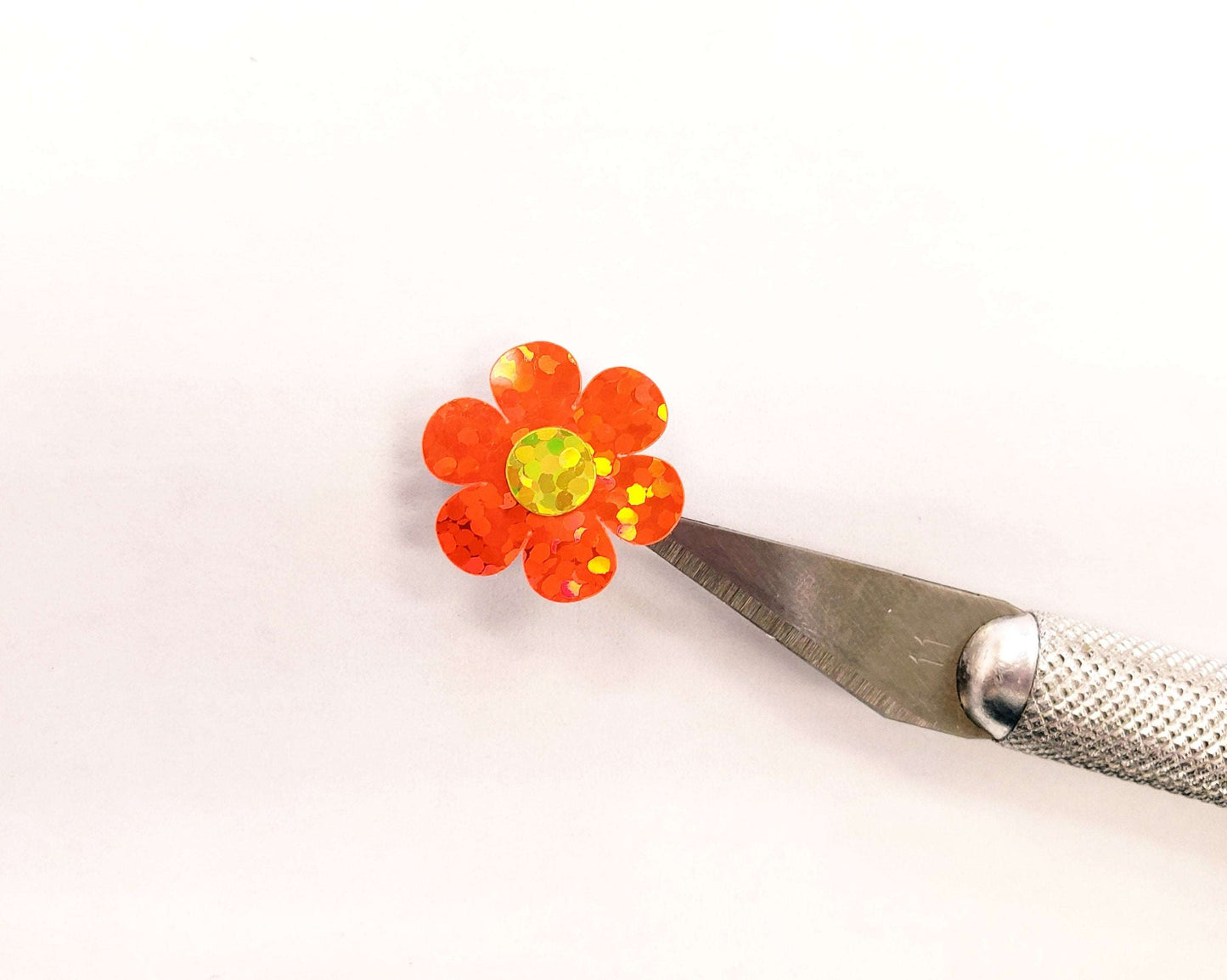 Orange Daisy Sticker Set
