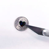 Small Black Hearts Sticker Sheet, set of 258 hearts.