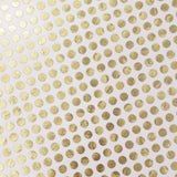 Extra Small Gold Dot Stickers, set of 750 micro sized golden dot vinyl stickers for bullet journals, notebooks, nail art and craft projects