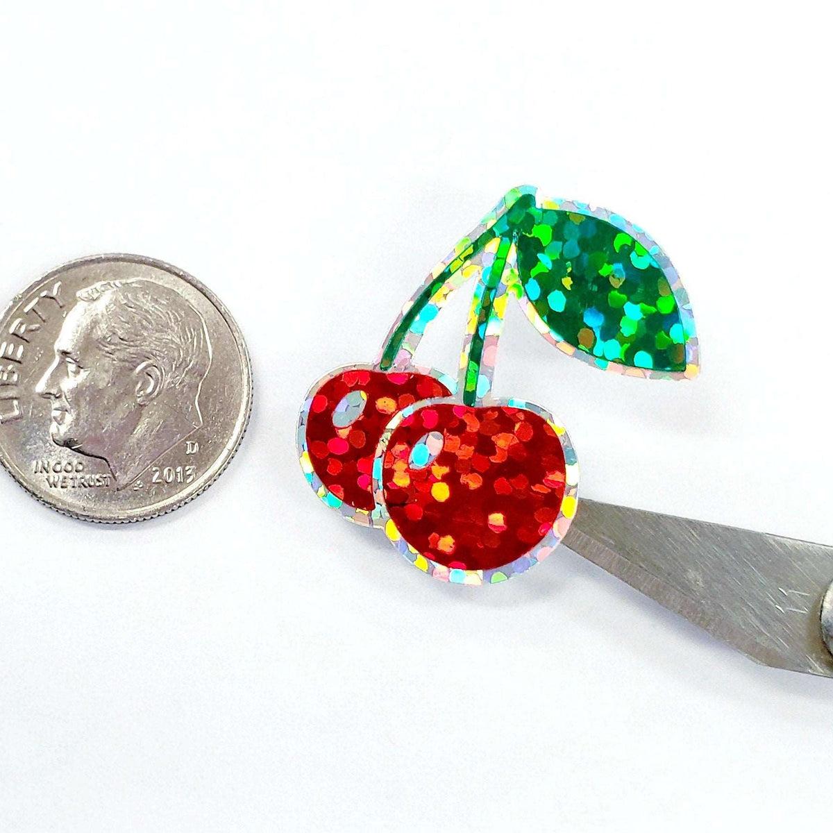 Cherry Stems Fruit Stickers