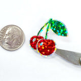 Cherry Stems Fruit Stickers