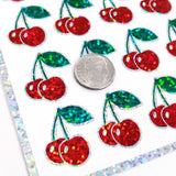 Cherry Stems Fruit Stickers