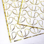 Gold Angel Wing Stickers, set of 42 white and gold wing stickers for invitations, envelopes, memorial cards, planners, journals and crafts.
