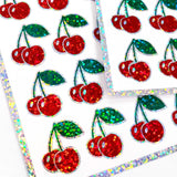 Cherry Stems Fruit Stickers