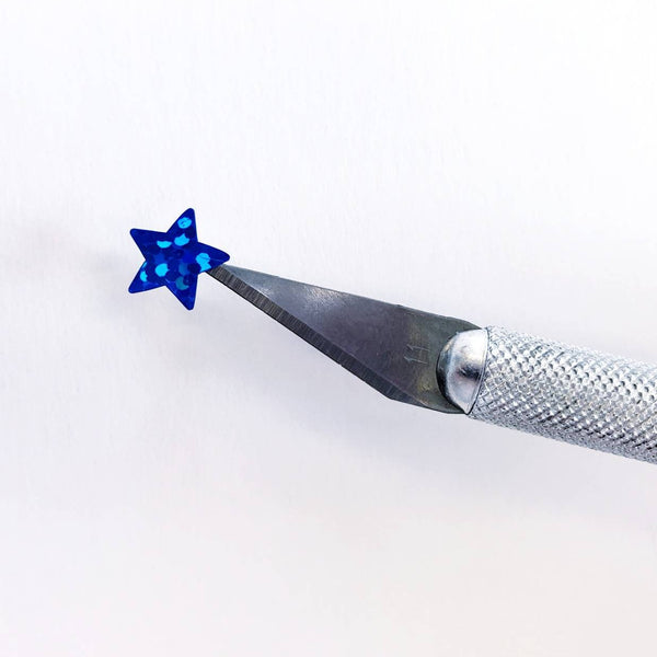 Blue Star Stickers