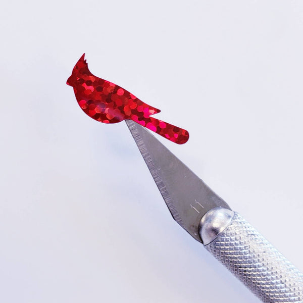 Red Cardinal Bird Stickers