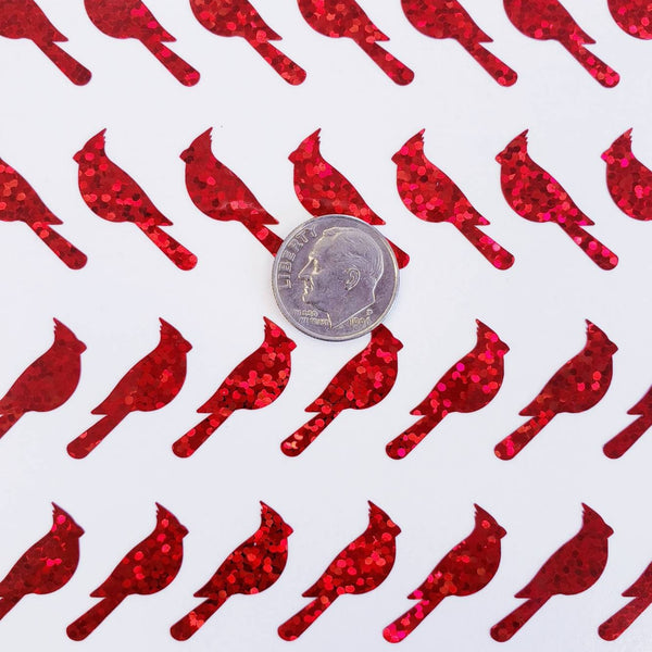 Red Cardinal Bird Stickers