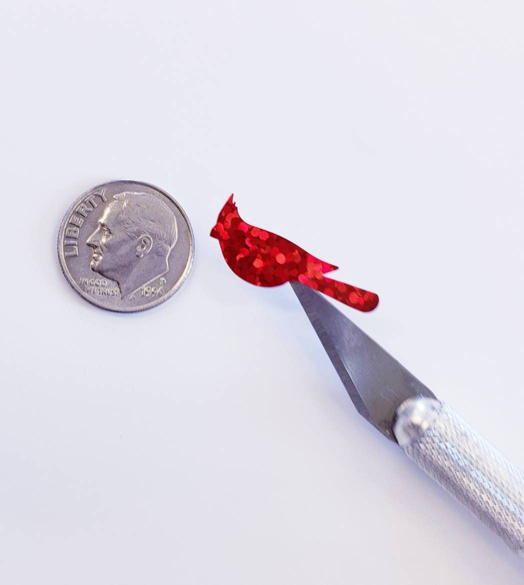 Red Cardinal Bird Stickers