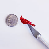 Red Cardinal Bird Stickers