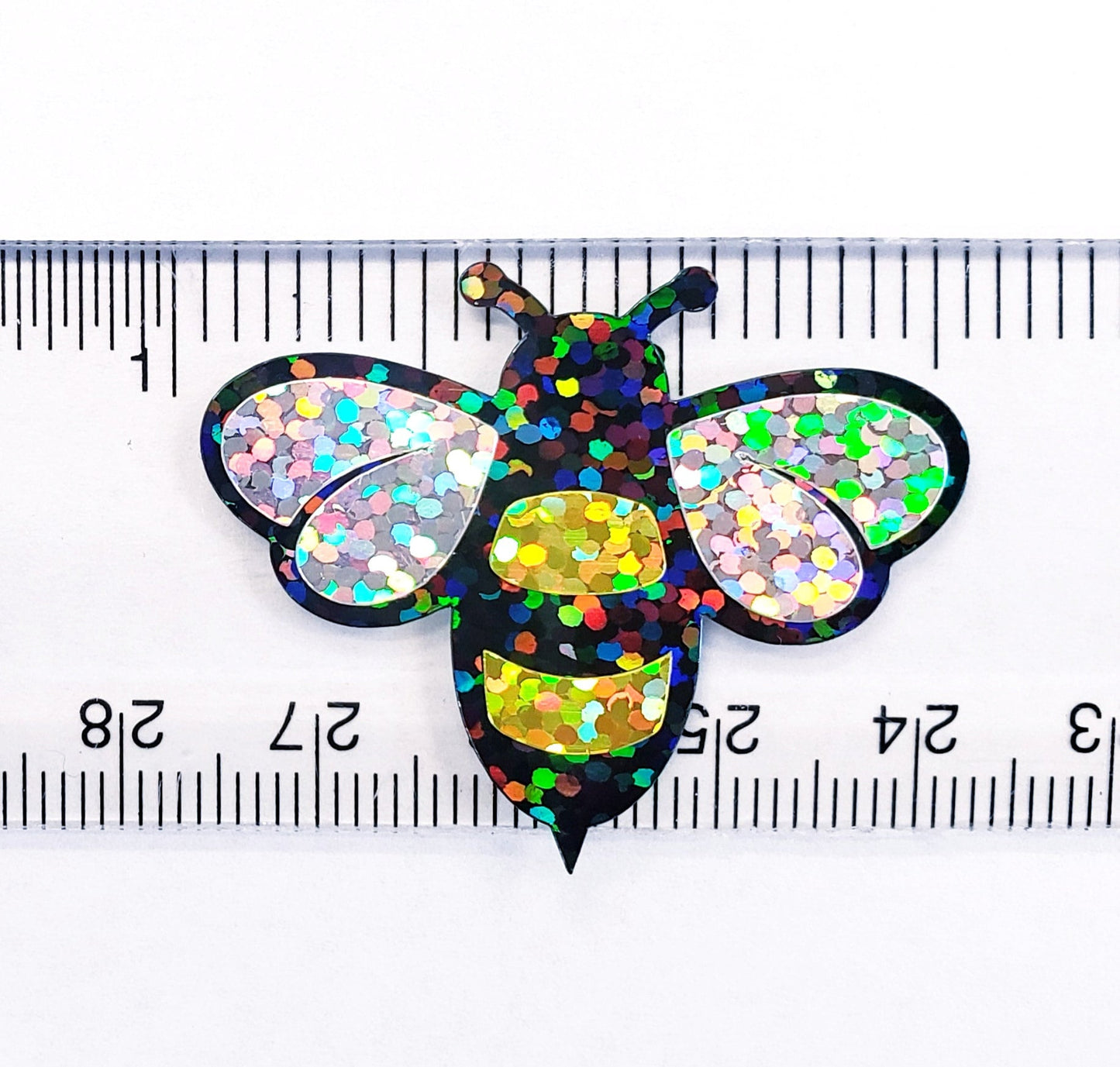 Bumblebee Stickers. Sparkly bee decals in new larger size.