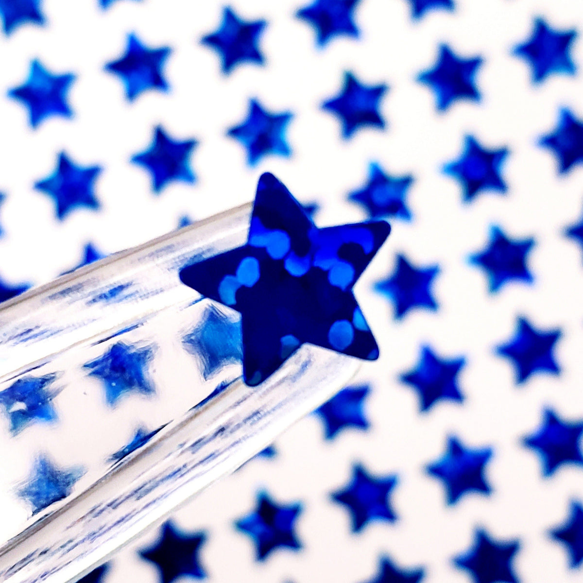Blue Star Stickers
