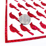 Red Cardinal Bird Stickers