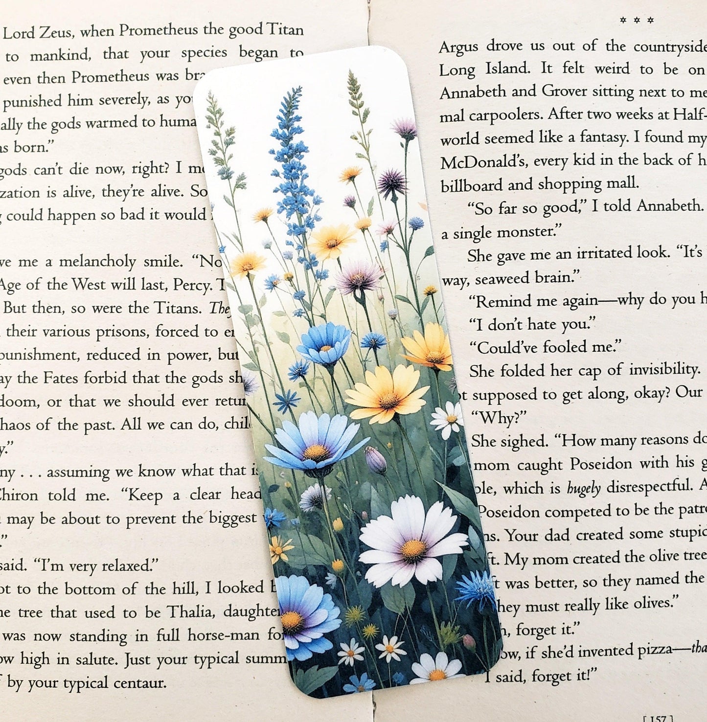Wildflower Bookmark