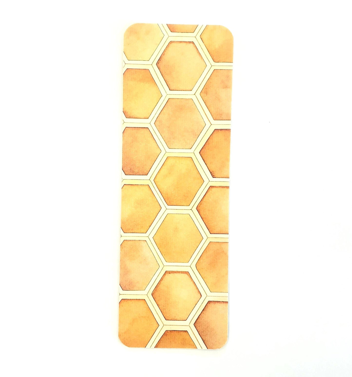 Honeybee Bookmark with tassel, double-sided