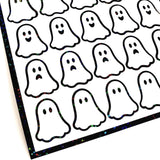 Variety set of 30 ghost stickers.