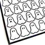 Variety set of 30 ghost stickers.