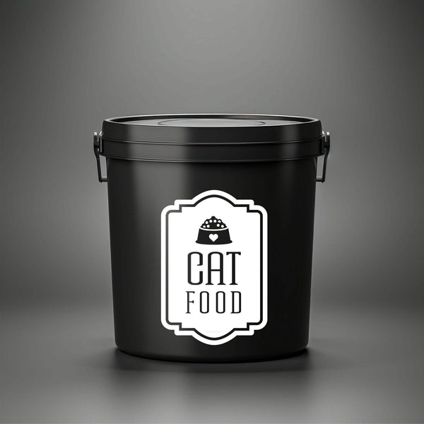 Cat Food Decal, pet food organization