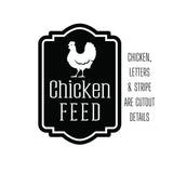 Chicken Feed Decal
