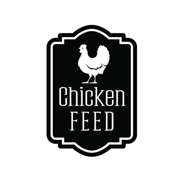 Chicken Feed Decal