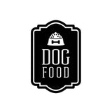 Dog Food Decal, pet food sticker