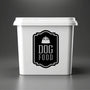 Dog Food Decal, pet food sticker