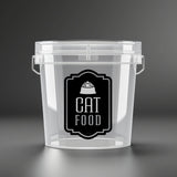 Cat Food Decal, pet food organization