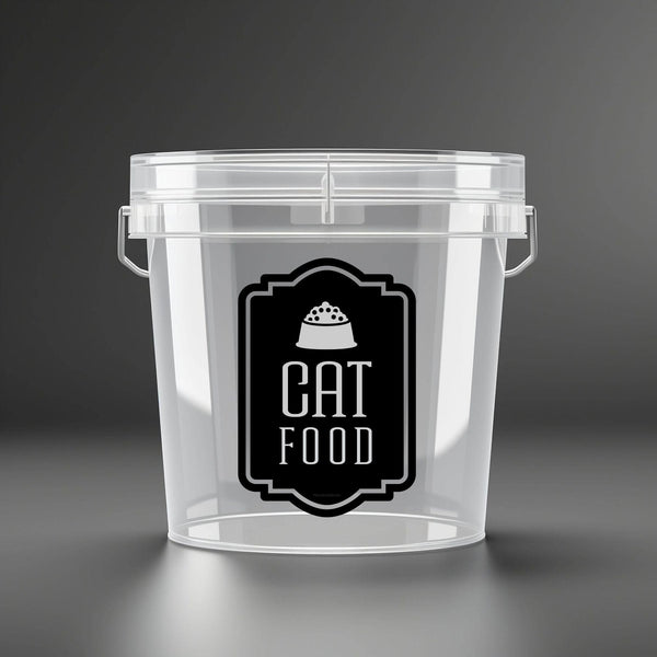 Cat Food Decal, pet food organization