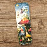 Fairy and Mushroom Cottagecore Bookmarks, set of 3, double sided, gift for romantic fantasy reader, back to school, free shipping