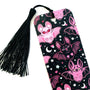 Halloween Pink Bats Bookmark