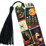 Vintage Stamps Halloween Bookmark