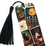 Vintage Stamps Halloween Bookmark