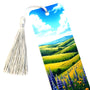 Wildflower Fields Bookmark with tassel