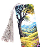 Meadow Flowers Bookmark with tassel