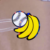 Bananas and Baseballs Sticker Sheet