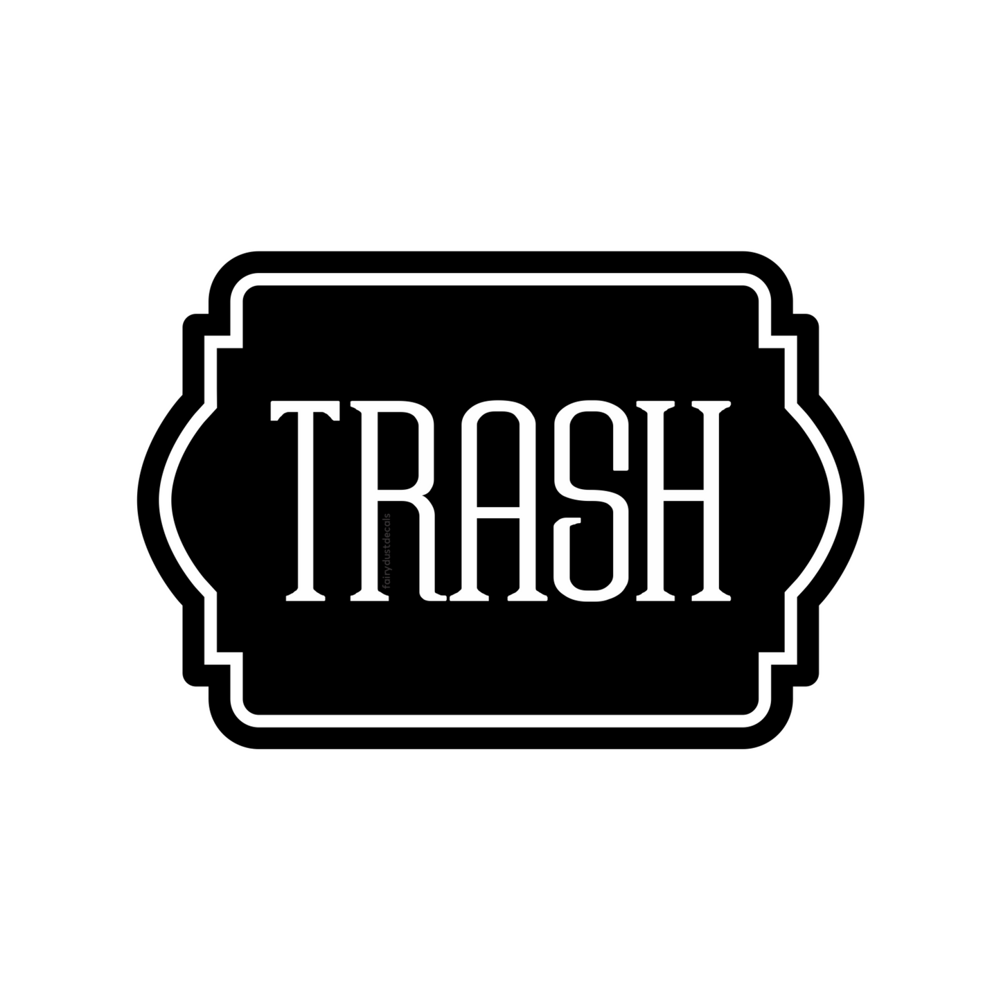 Trash Decal