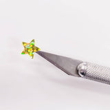 Small Yellow Stars Sticker Sheet, set of 192 stars.