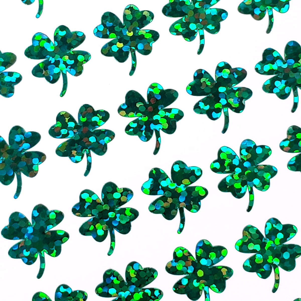 St. Patrick's Day Lucky Clover Stickers, set of 104.