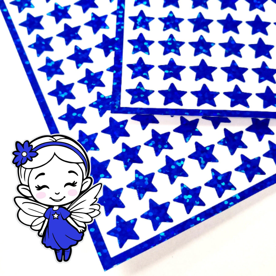 Blue Star Stickers