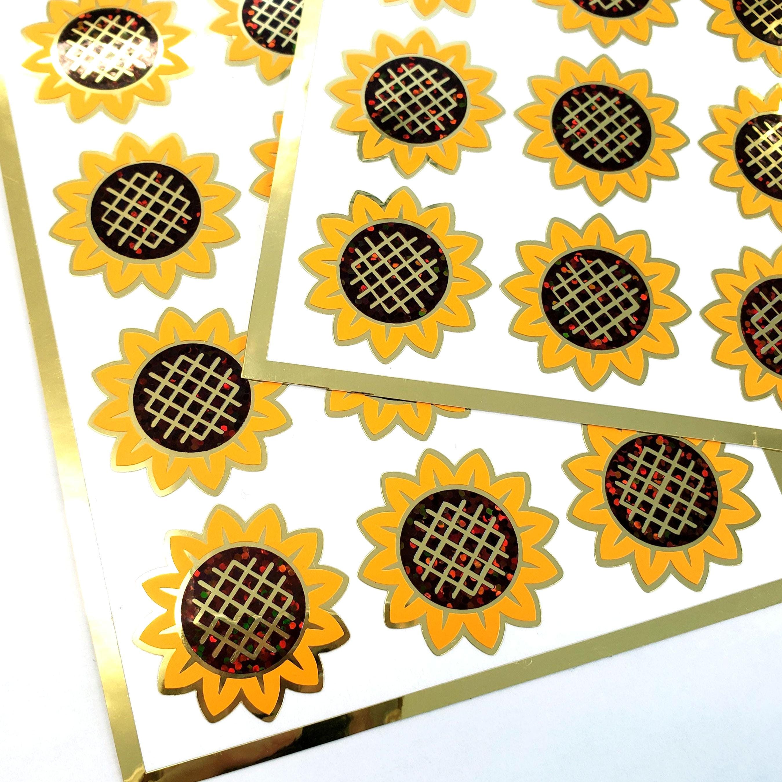 Sticker Copper Color Flower & Leaf Stickers – tagged