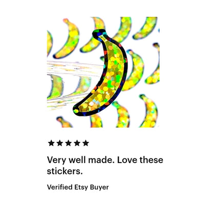 Yellow Banana Stickers