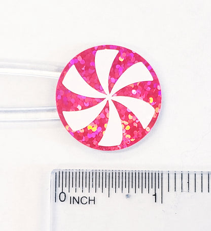Pink Peppermint Stickers