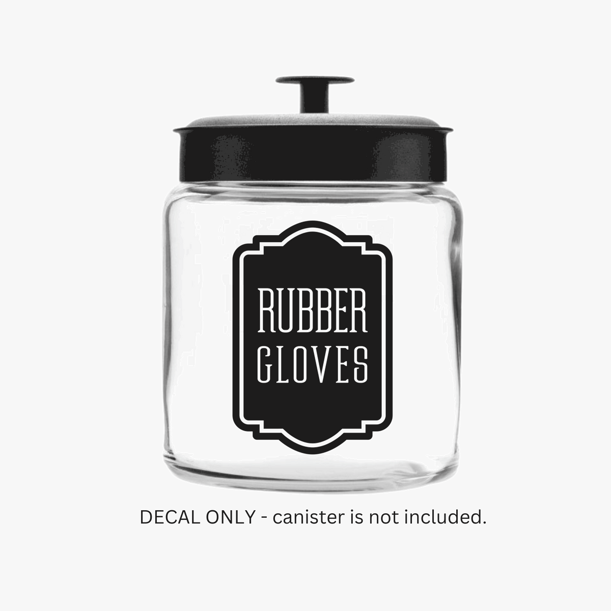 Rubber Gloves Decal