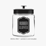 Rubber Gloves Decal